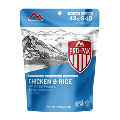 Mountain House Pro-Pak Chicken & Rice pouch