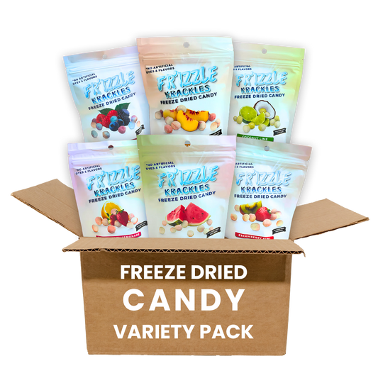Natural Flavor Krackle Freeze Dried Candy Bundle