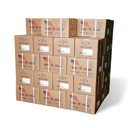 MRE Star Meals Ready to Eat 12 Month One Year Supply 48 Cases