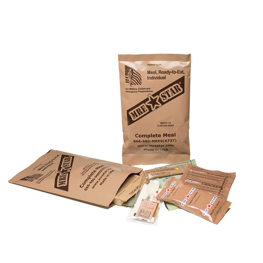 MRE Star Meals Ready to Eat Emergency Food Pouch