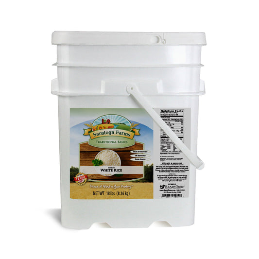 Saratoga Farms Instant Rice ValueBUCKET