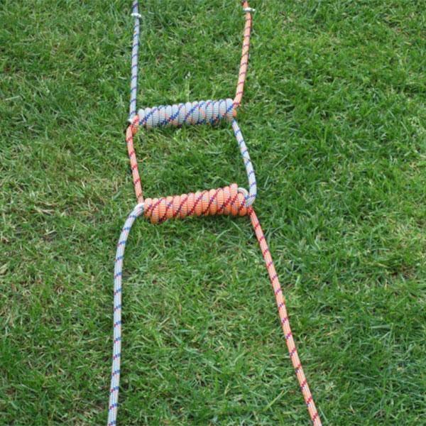 West Coast Paracord Ladder Avvolgitore Per Corde | Tiene Fino A 30 Metri Di Cavo | Compatto 6 1/4 X 2 1/4 Pollici | Organizzatore Per Paracord 550 E Cavi Elettrici