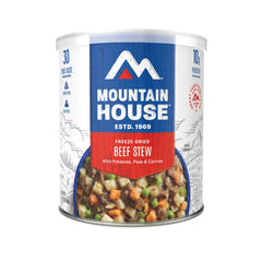 Mountain House Freeze Dried Beef Stew Can Front