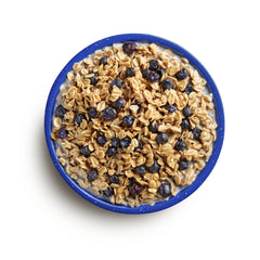Mountain House Granola with Milk and Blueberries 