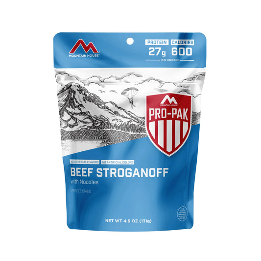 Mountain House Beef Stroganoff with Noodles pro-pak