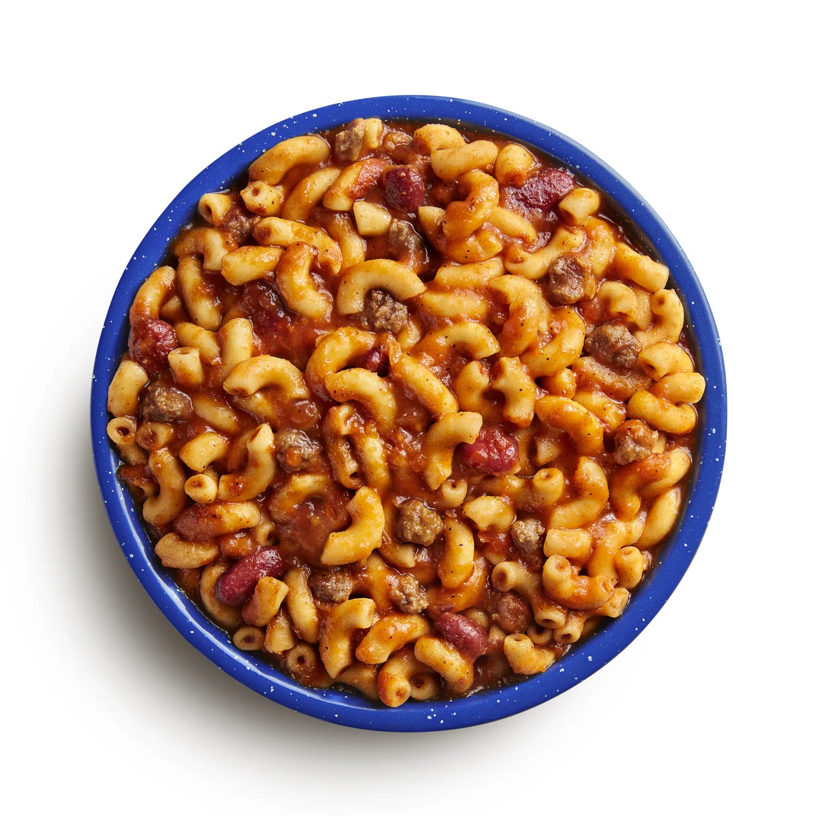 Mountain House chili mac with beef pro pak prepared