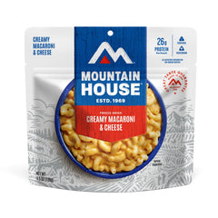 Mountain House creamy macaroni and cheese pouch front