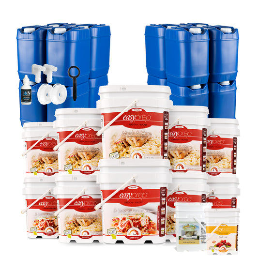 6-Month Emergency Food Storage Essentials Kit