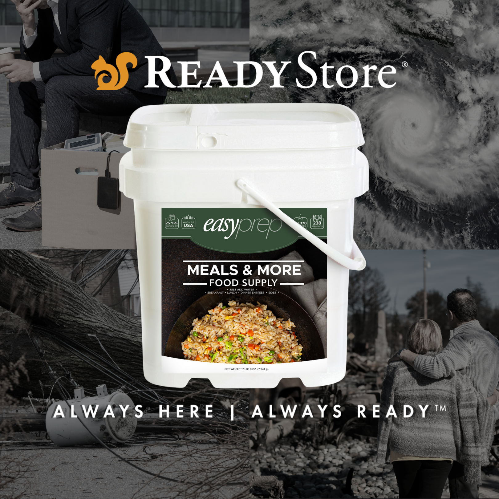 6 Month Supply EasyPrep Emergency Food Storage – Ready Store 6 Month Supply EasyPrep Emergency Food Storage – Ready Store