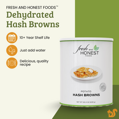 Fresh and Honest Foods Dehydrated Hash Browns