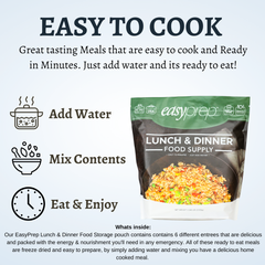Ultimate Lunch & Dinner Food Supply Kit
