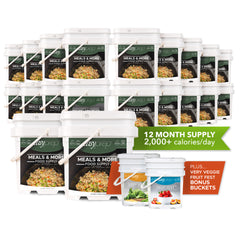 EasyPrep 12-Month Emergency Food Supply