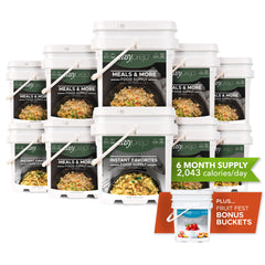 EasyPrep 6-Month Emergency Food Supply