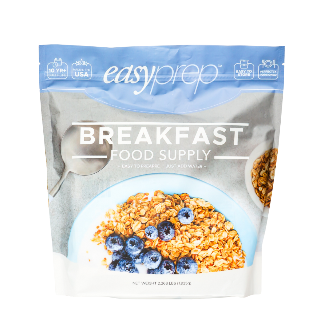 EasyPrep Ultimate Breakfast Food Supply Pouch