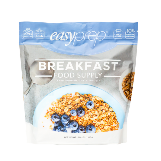 EasyPrep Ultimate Breakfast Food Supply Pouch