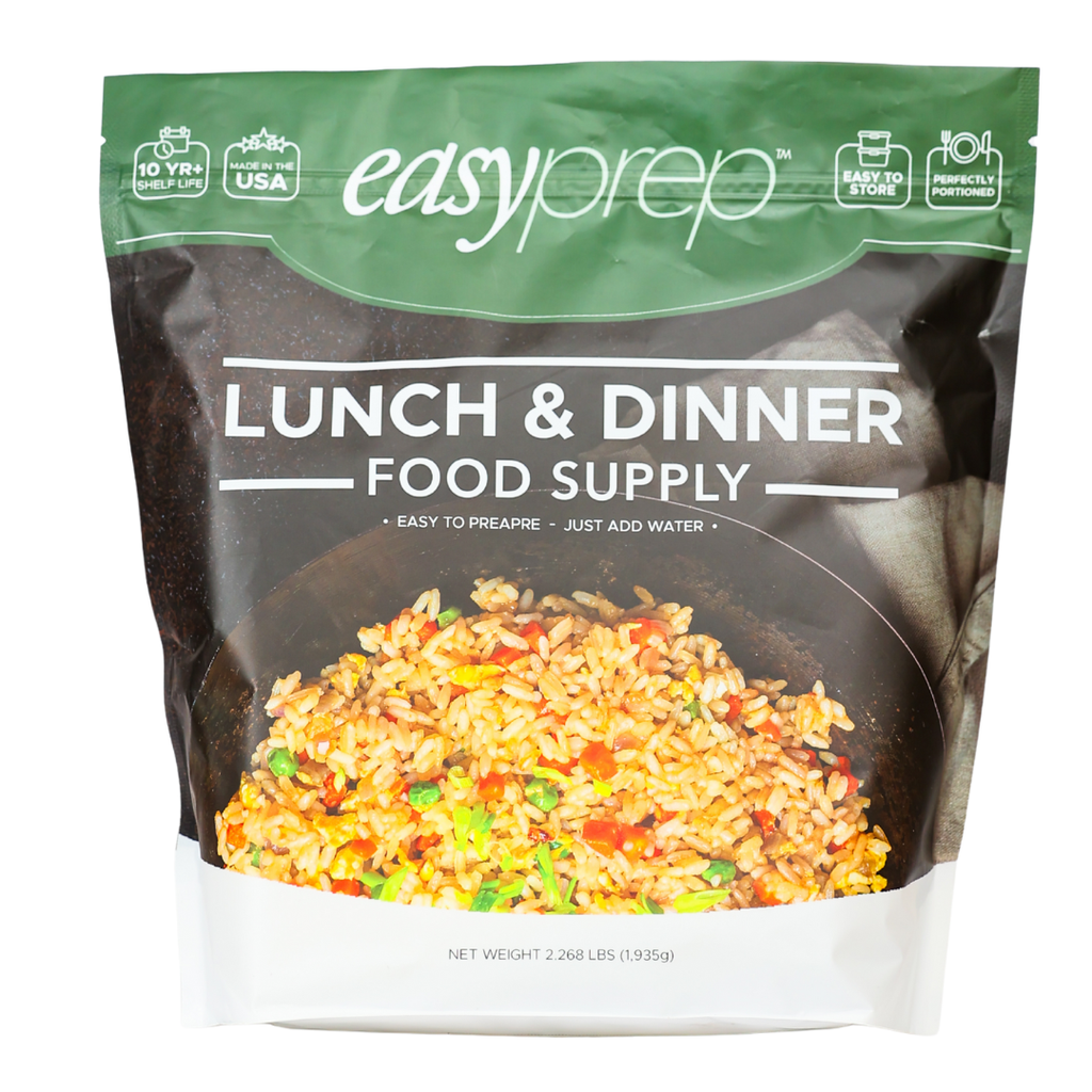 EasyPrep Lunch & Dinner Emergency Food Supply Kit | The Ready Store