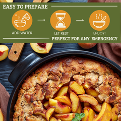 Easy To Prepare Freeze Dried Peaches