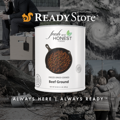 Freeze Dried Ground Beef from Fresh and Honest Foods Emergency preparedness food for any situation