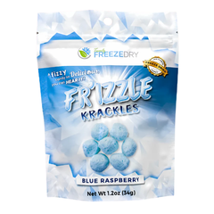 Freeze Dried Candy Krackles Blue Raspberry Flavor