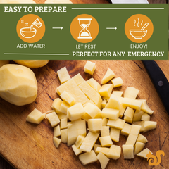 Fresh and Honest Foods Freeze Dried Potato Dices