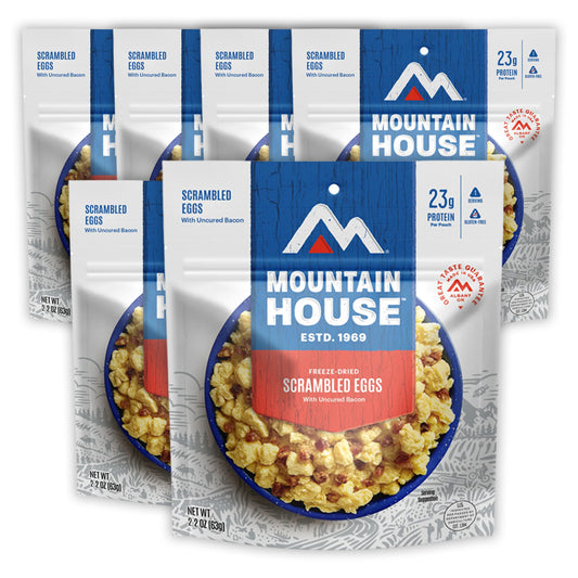 Mountain House Scrambled Eggs with Bacon - Pouch