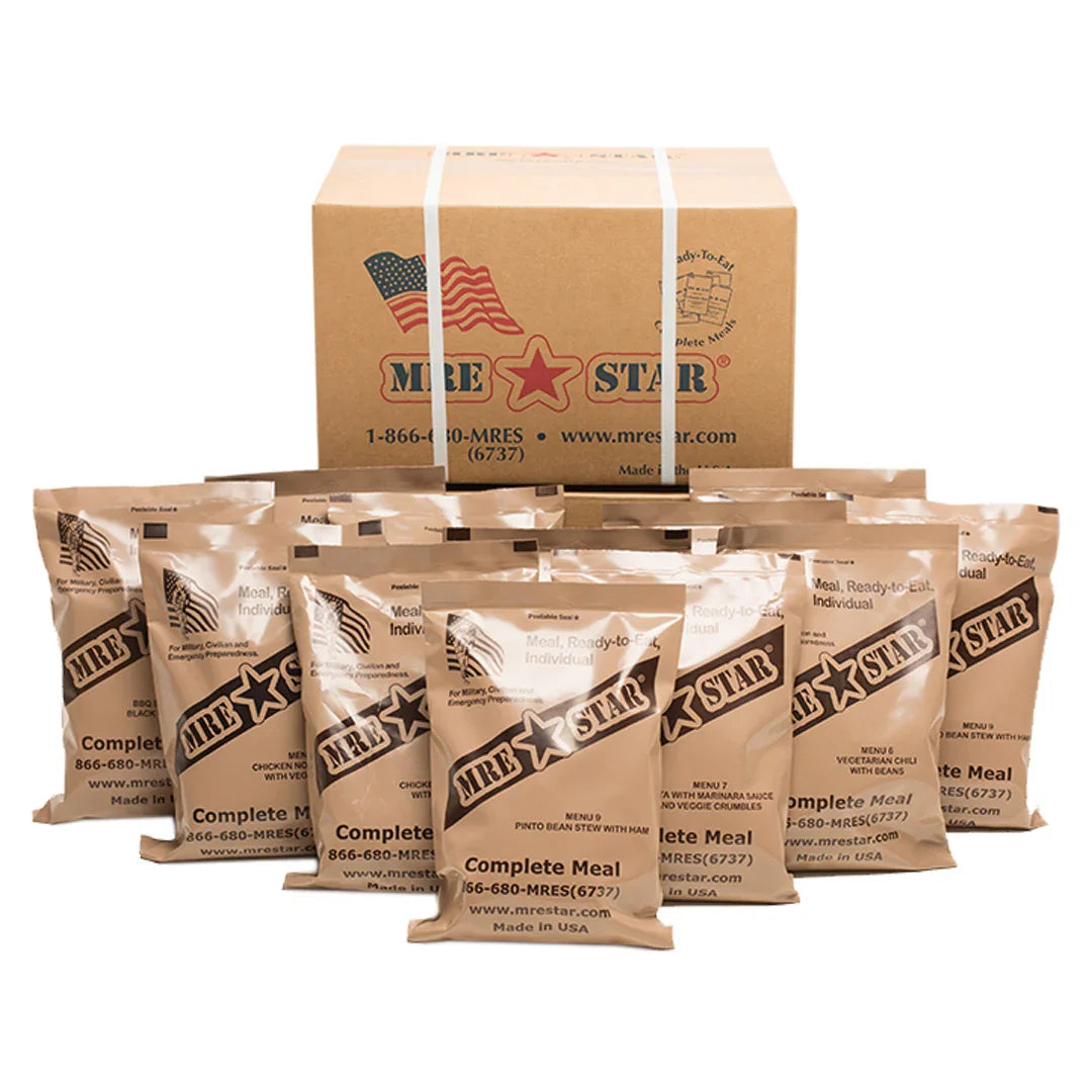 1 Month Supply - MRE Self-Heating Full Meals