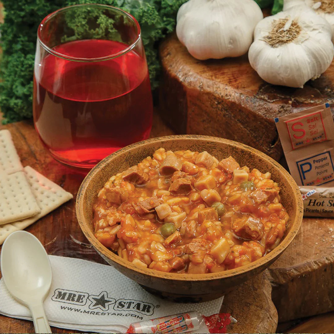 1 Month Supply - MRE Self-Heating Full Meals