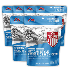 Mountain House Mexican Adobo Rice and Chicken Pro-Pak 6 Pack