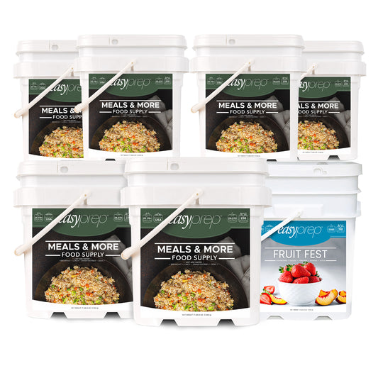 EasyPrep 3-Month Emergency Food Supply
