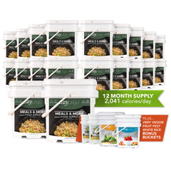 EasyPrep 12-Month Emergency Food Supply