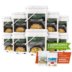 EasyPrep 6-Month Emergency Food Supply