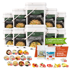 EasyPrep 6-Month Emergency Food Supply