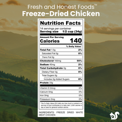 Fresh and Honest Foods Freeze Dried Chicken