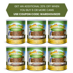 Saratoga Farms Freeze Dried Ground Beef Crumbles