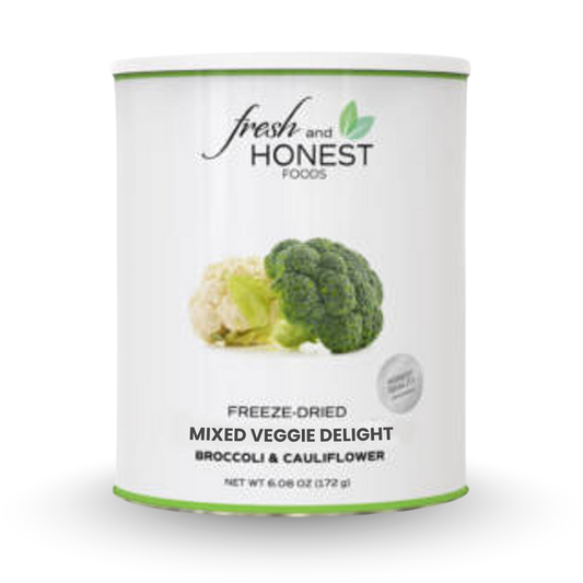 Fresh and Honest Foods Freeze Dried Mixed Vegetables