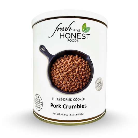 Freeze Dried Pork Crumbles