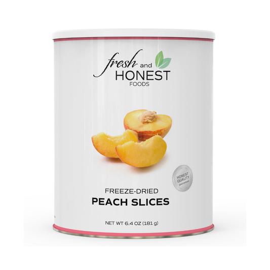 Fresh and Honest Foods Freeze Dried Peach Slices