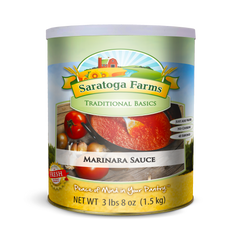 freeze dried marinara sauce food storage #10 can