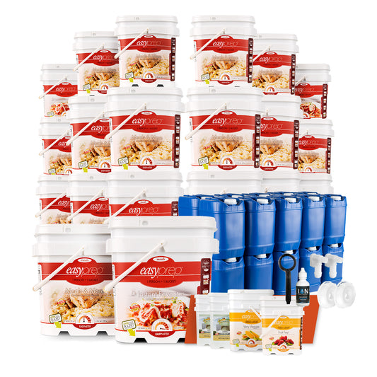12-Month Emergency Food Storage Essentials Kit