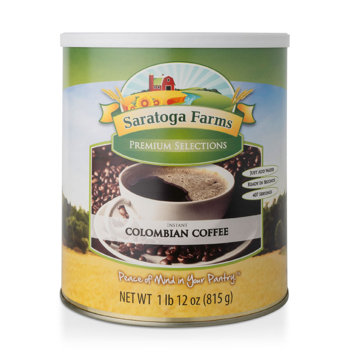 Saratoga Farms Instant Colombian Coffee