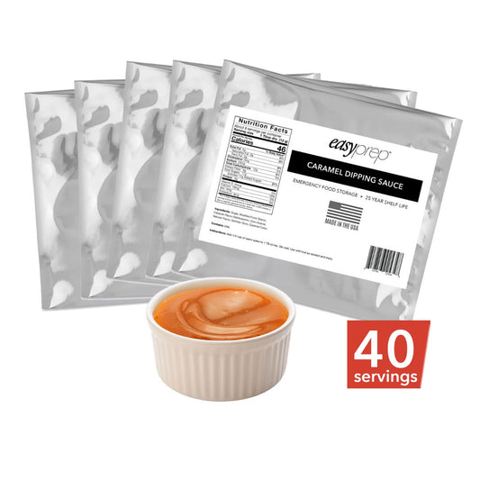 EasyPrep Caramel Dipping Sauce 5-Pack Pouch