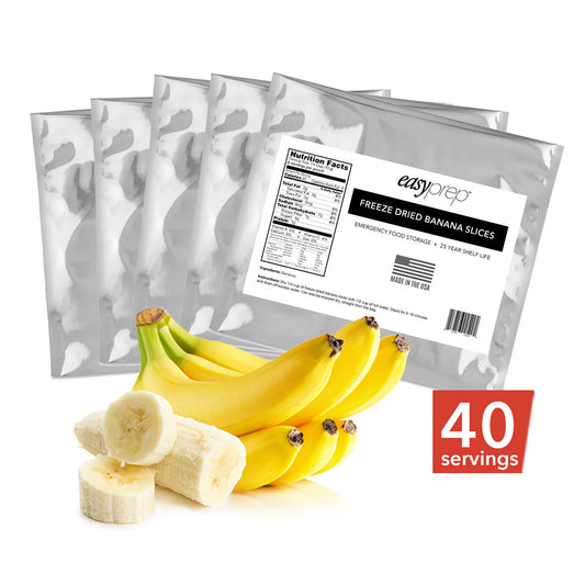 EasyPrep Banana Slices 5-Pack Pouch