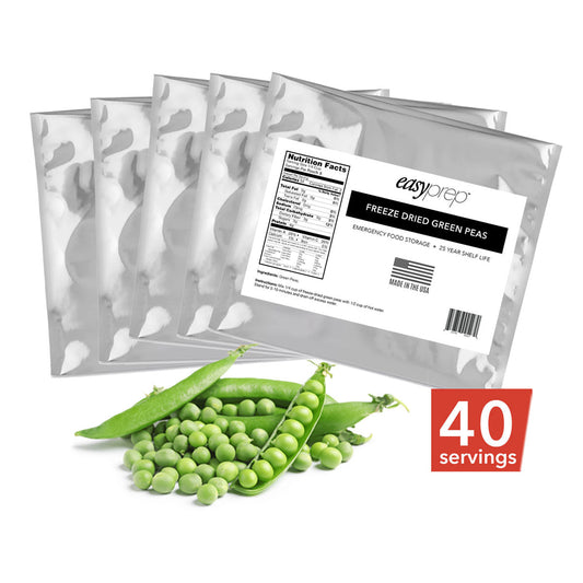 EasyPrep Green Peas 5-Pack Pouch