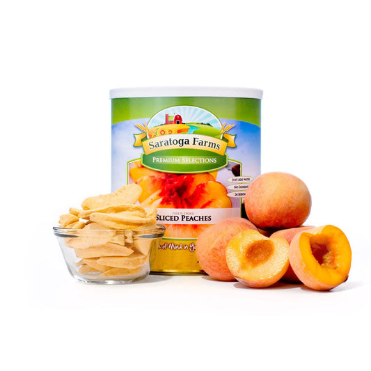 Saratoga Farms Freeze Dried Peaches