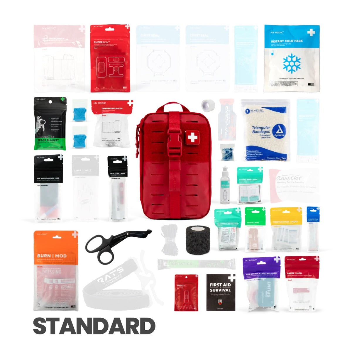 MyMedic MyFAK Standard - Red First-Aid Kit