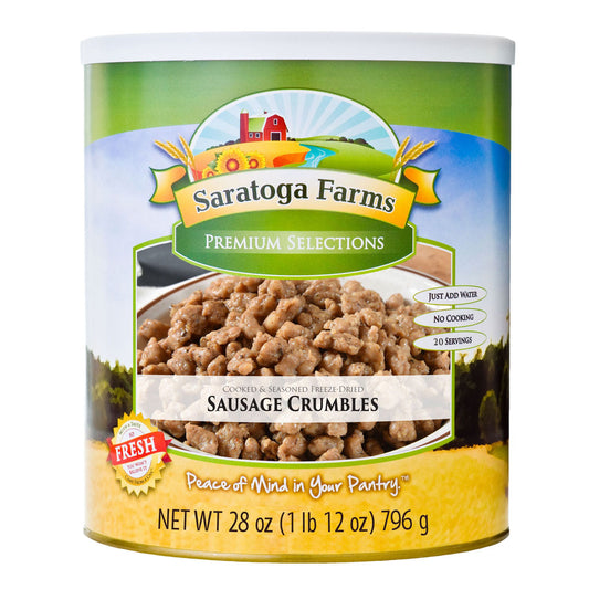 Saratoga Farms Freeze-Dried Sausage Crumbles