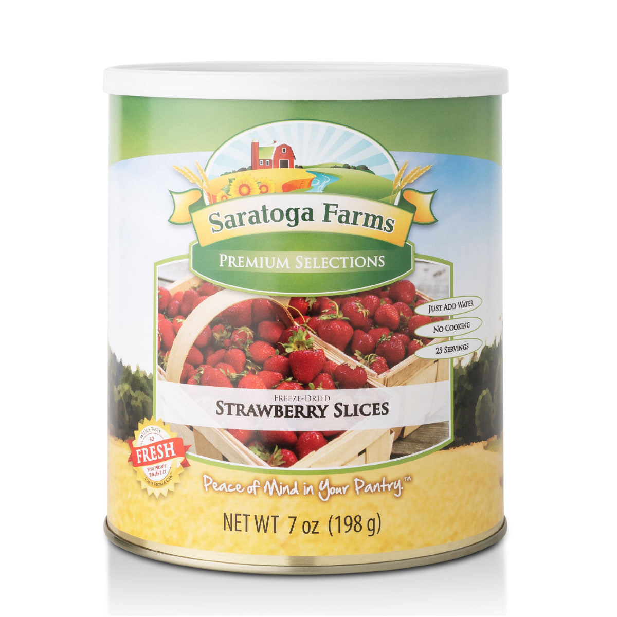 Saratoga Farms Freeze Dried Strawberries